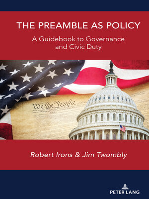 cover image of The Preamble as Policy